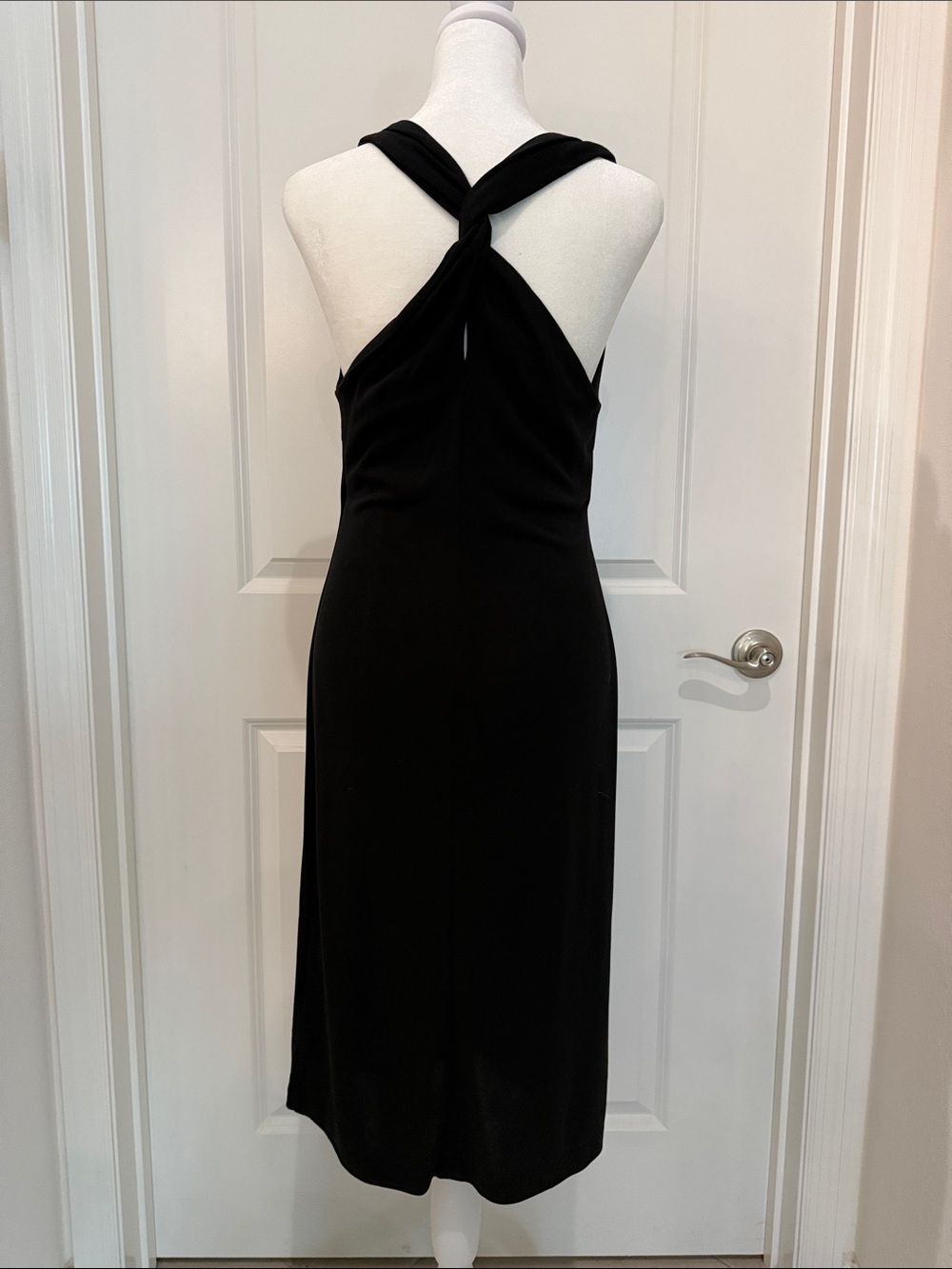 Ralph Lauren Black Sleeveless Midi Dress - Picture 3 of 4